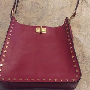 Michael Kors gorgeous red rockstar handbag